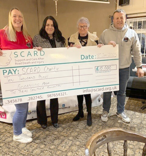 The Tobias Crowther Foundation Donation